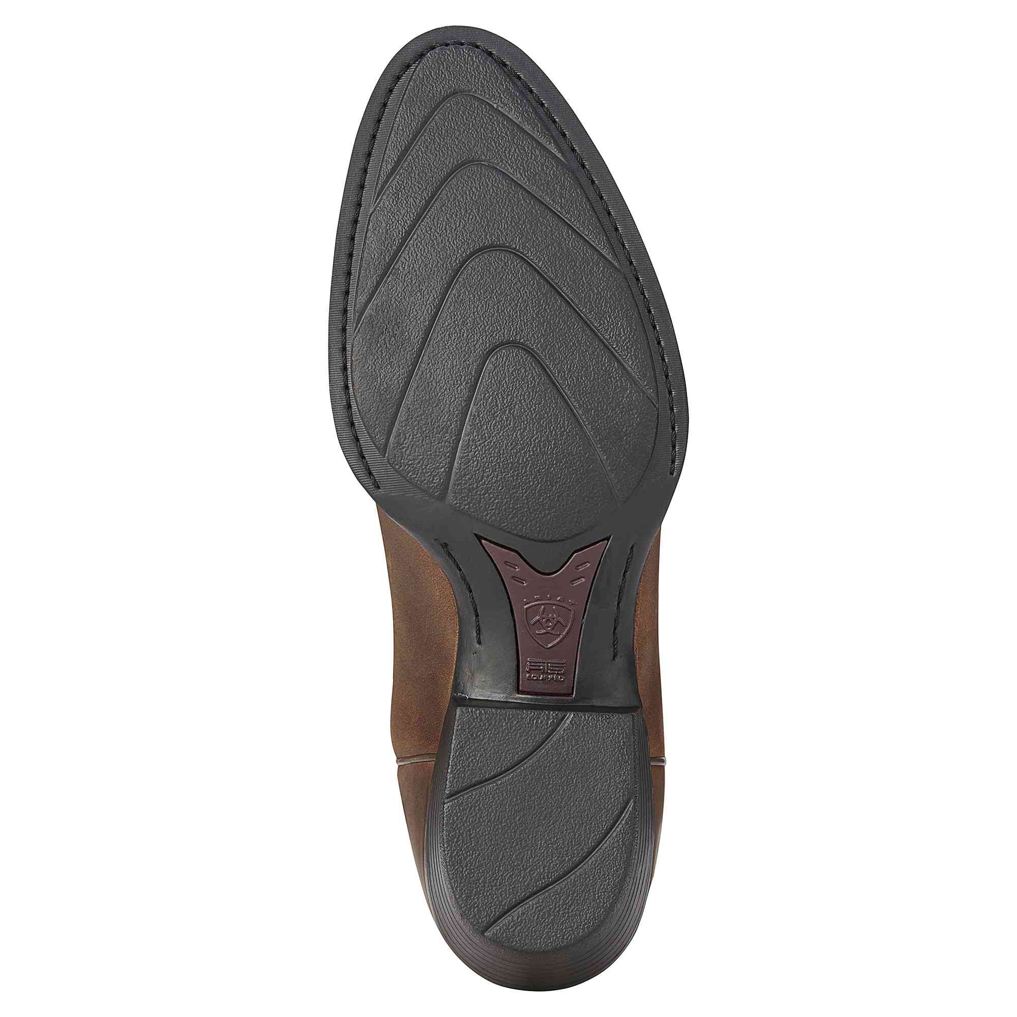 Ariat Men's Heritage Distressed Brown  R Toe Western Boots 10002204 - Image 6