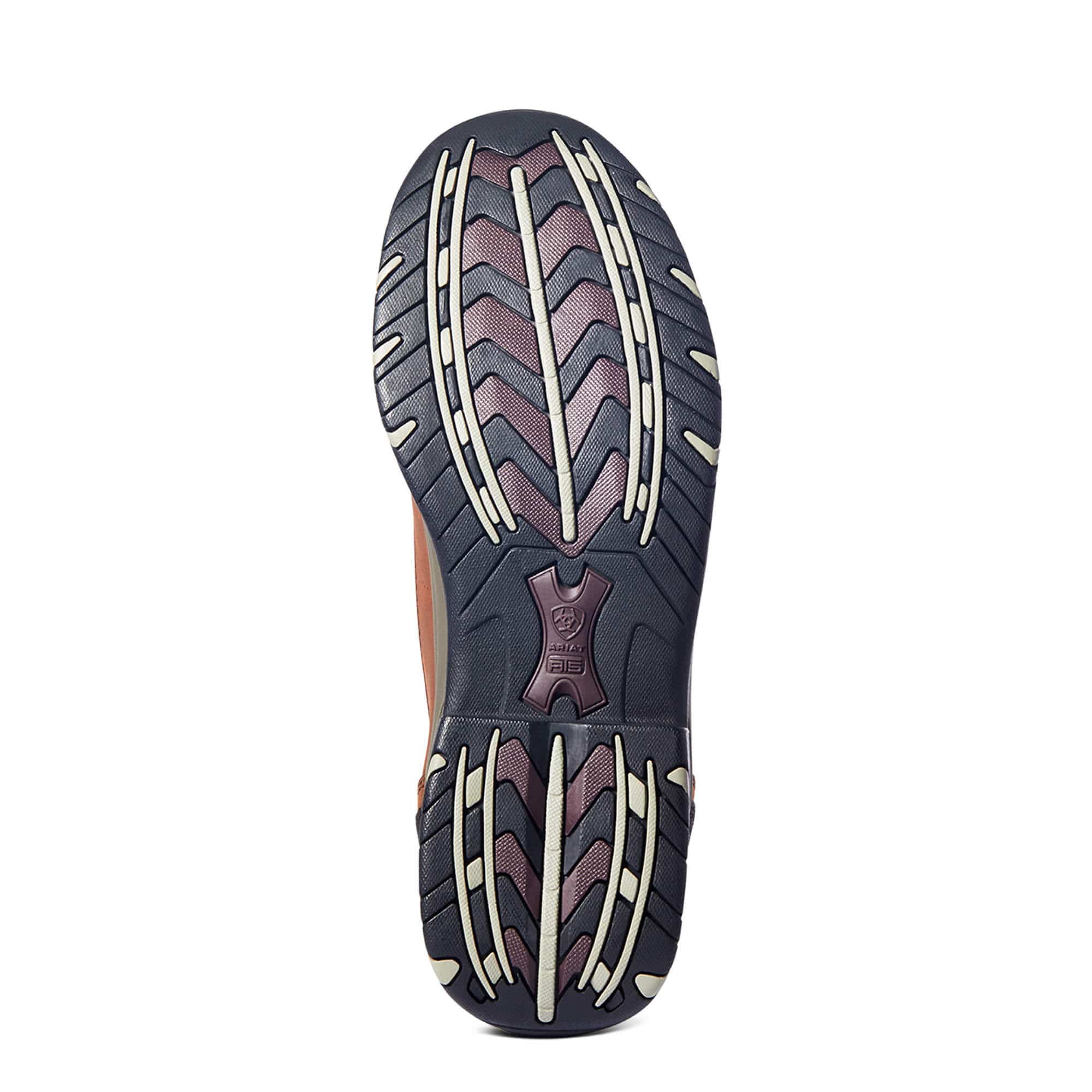 Ariat Men's Terrain Copper Brown Waterproof Round Toe Work Boots 10002183 - Image 5