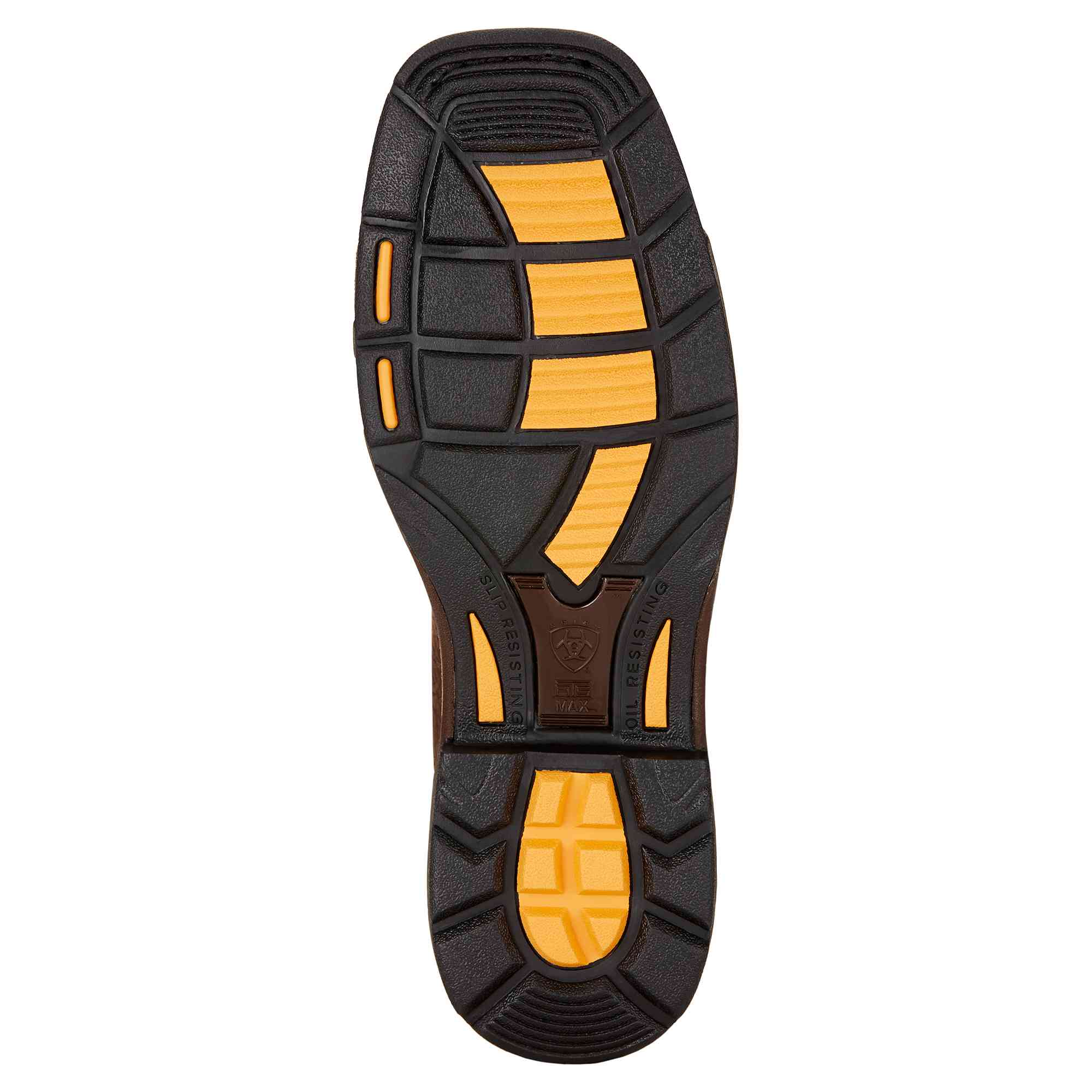 Ariat Men's WorkHog H20 Bruin Brown Waterproof Work Boots 10017436 - Image 4