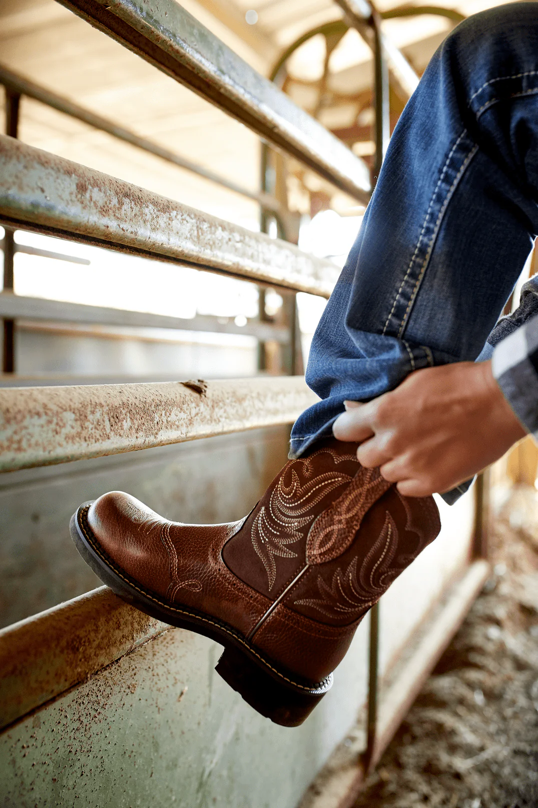 Ariat Women's Fatbaby Heritage Dapper Copper Kettle Brown Western Boots 10029492 - Image 6
