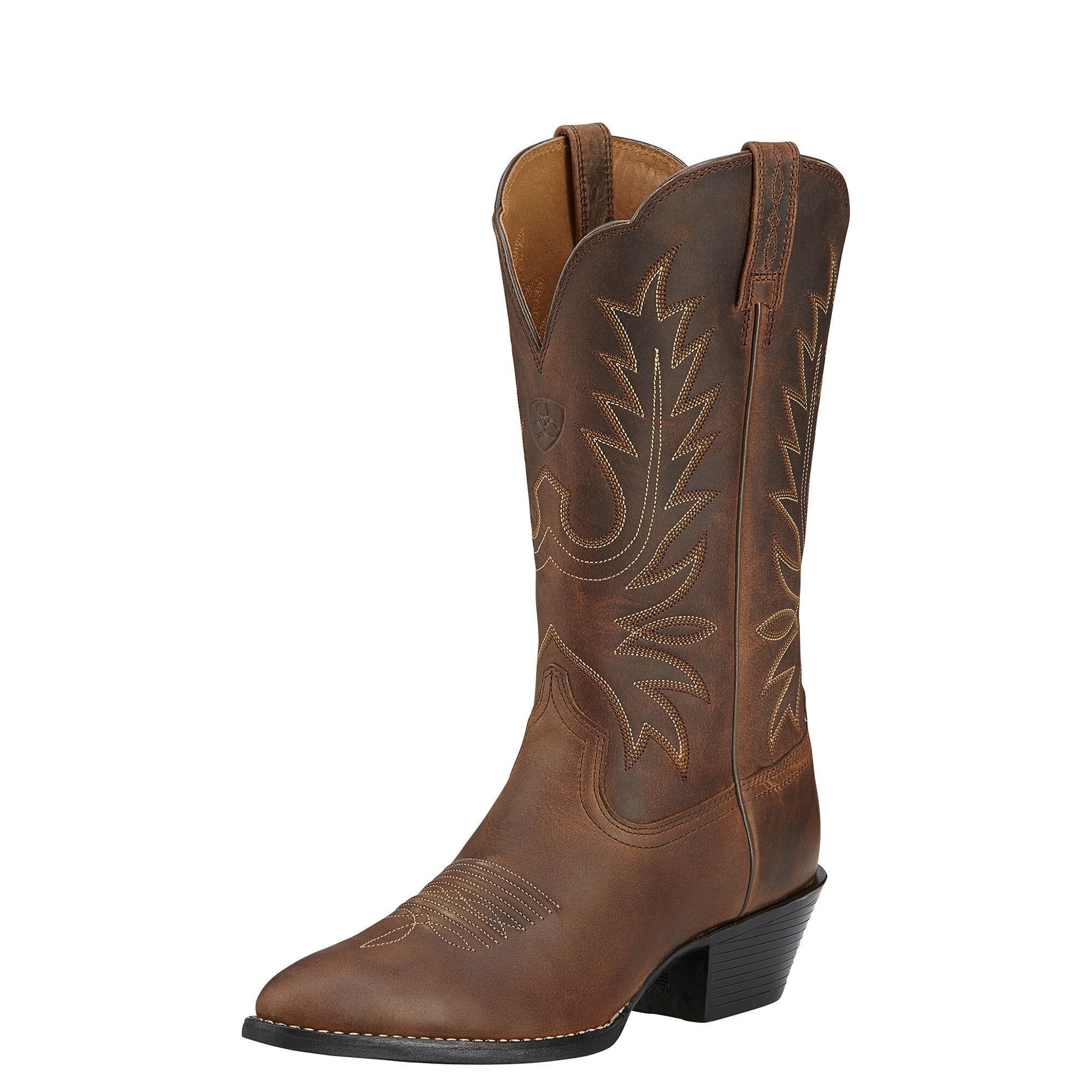 Ariat Women's Heritage Distressed Brown Western Cowgirl Boots 10001021 - Image 3