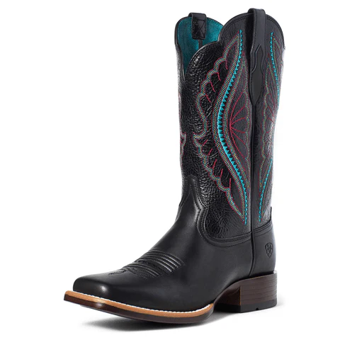 Ariat Women's PrimeTime True Black Western Boot 10035934 - Image 3