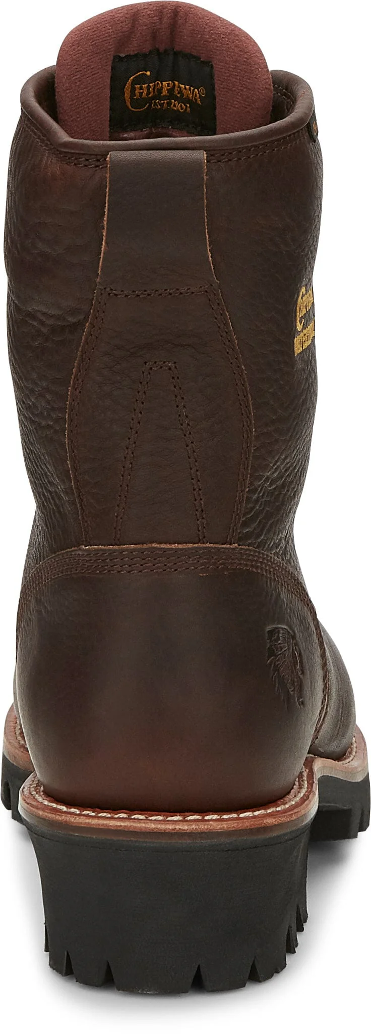 Chippewa Men's Paladin Briar Brown Waterproof Insulated Steel Toe Logger Boots 73060 - Image 7