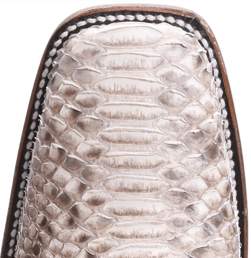 Circle G by Corral Men's Python and Brown Square Toe Boots L5740 - Image 4