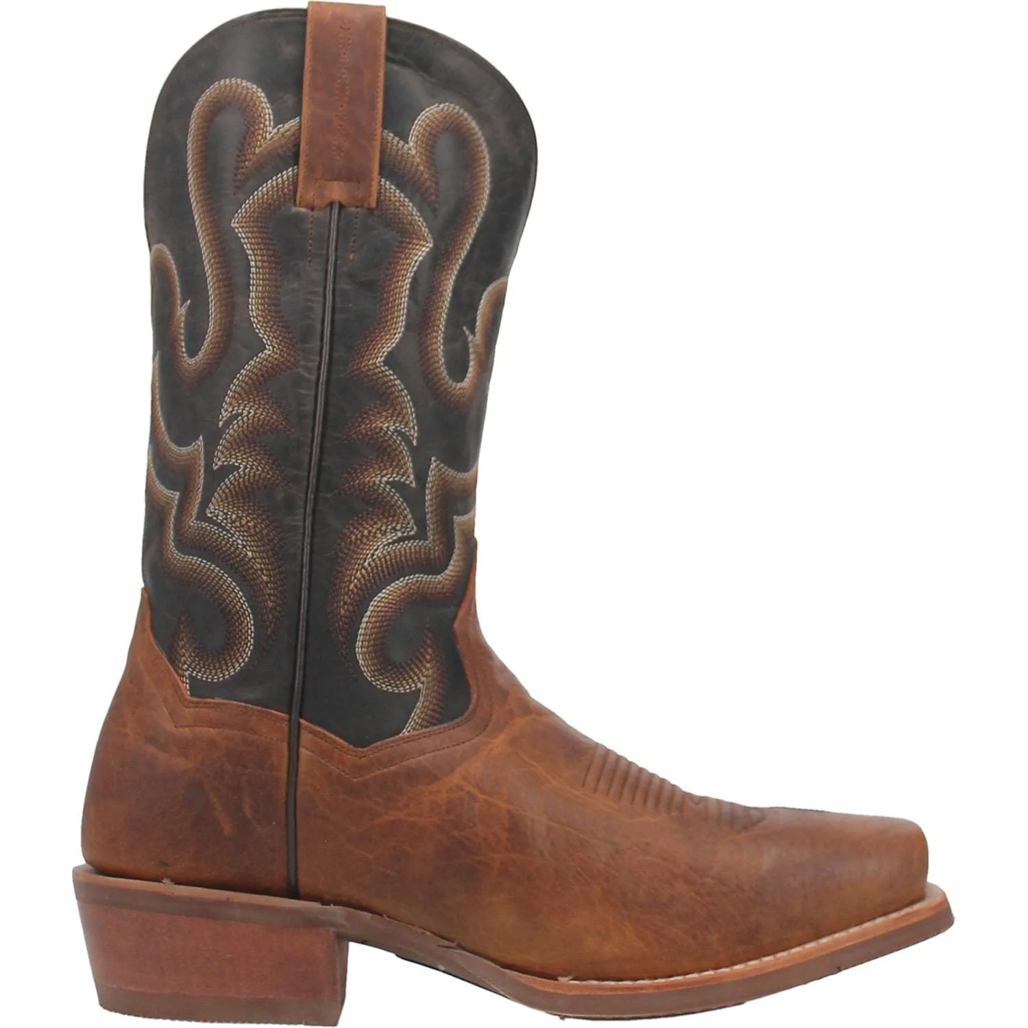 Dan Post Men's Richland Saddle Leather Western Boots DP3393 - Image 3