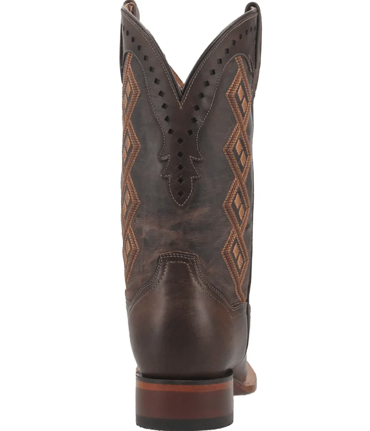 Dan Post Men's Seligman Brown Square Toe Cowboy Boots DP4104 - Image 5