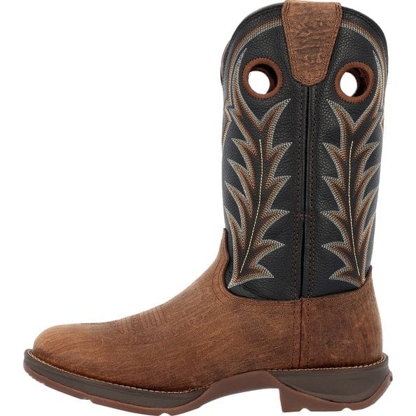 Durango Men's Rebel Oak Bark Midnight Round Toe Western Boots DDB0428 - Image 3