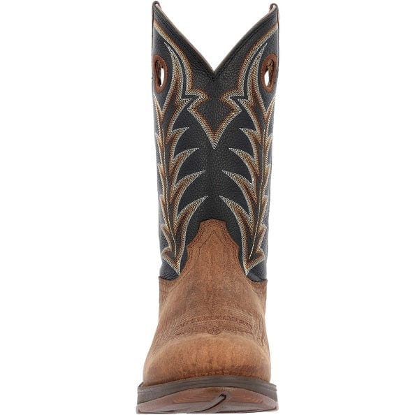 Durango Men's Rebel Oak Bark Midnight Round Toe Western Boots DDB0428 - Image 5