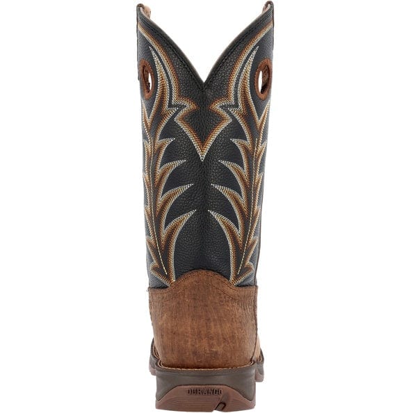 Durango Men's Rebel Oak Bark Midnight Round Toe Western Boots DDB0428 - Image 6