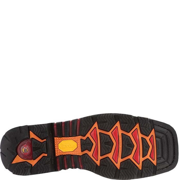 Justin Men's Commander-X5 Tanker Black Steel Toe Work Boots WK2104 - Image 8