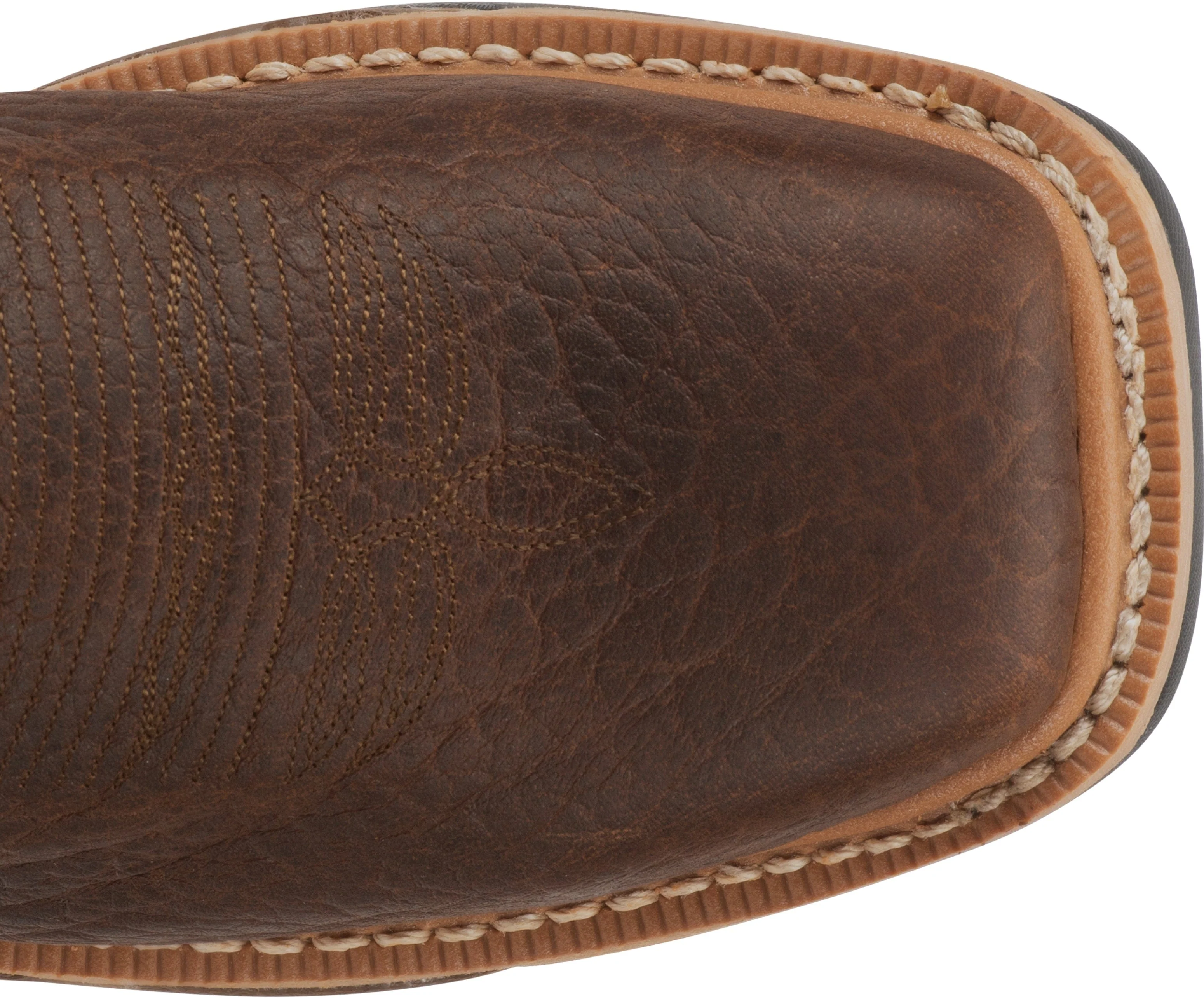 Justin Men's Roughneck Walnut Brown Steel Toe Waterproof Work Boots WK2115 - Image 3