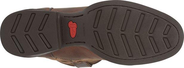 Justin Men's Stampede Buster III Distressed Brown Round Toe Western Work Boots 7221 - Image 8