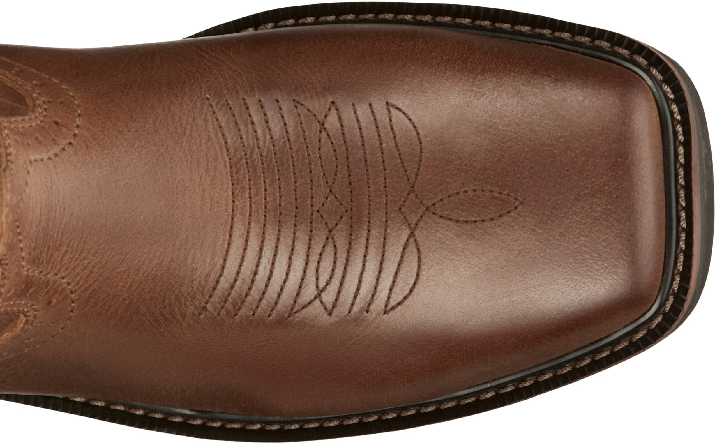 Justin Men's Stampede Handler Brown Safety Toe Work Boots SE4824 - Image 3