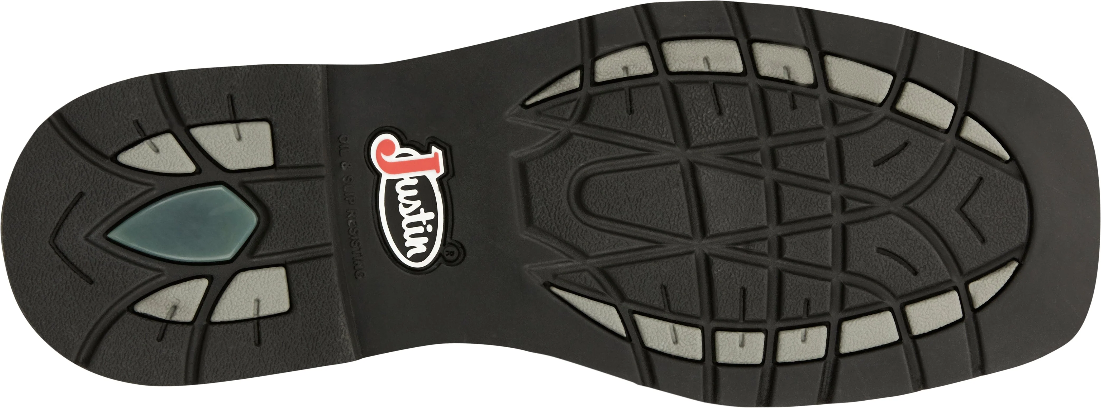 Justin Men's Stampede Handler Brown Safety Toe Work Boots SE4824 - Image 5