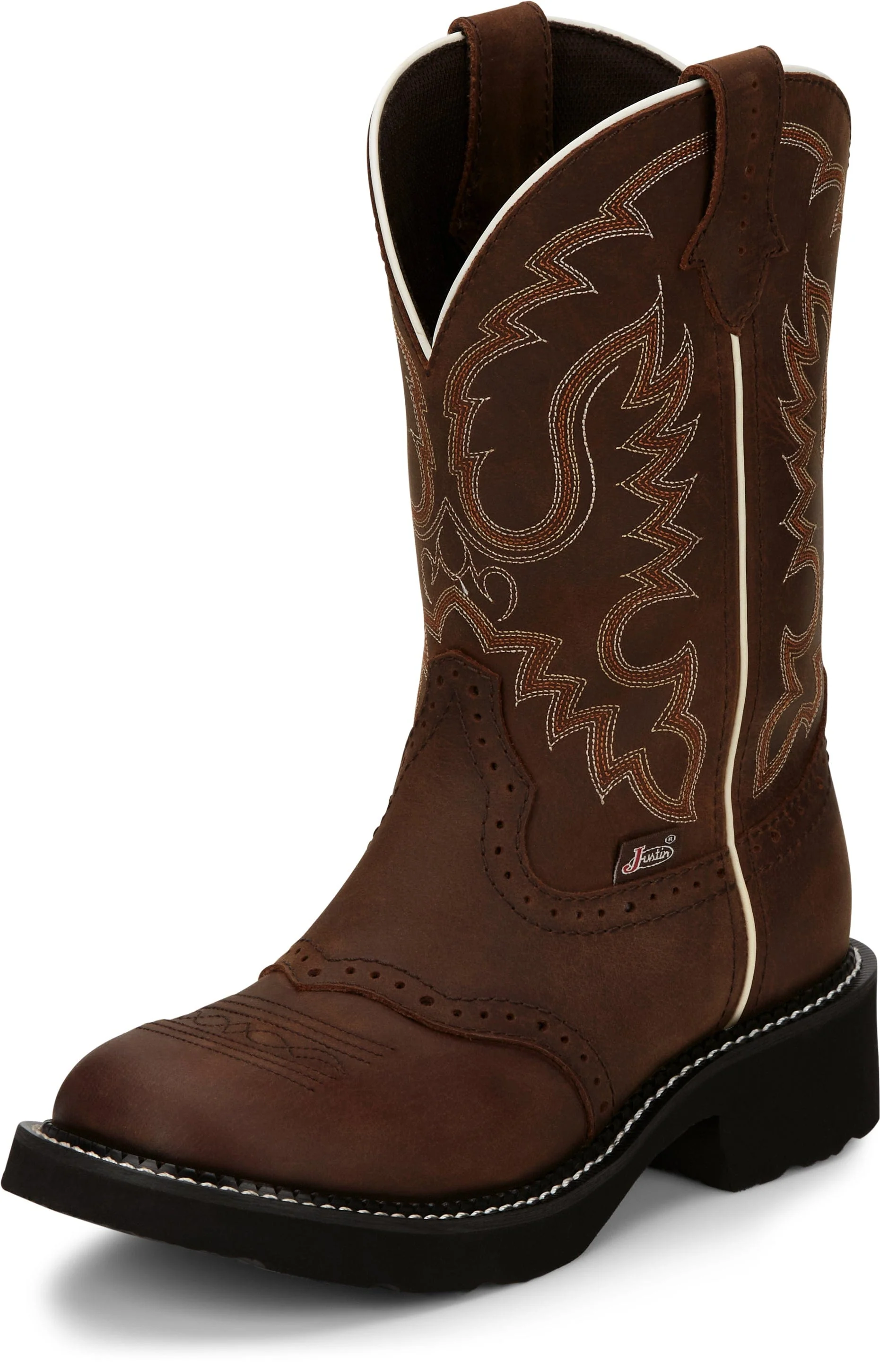 Justin Women's Gypsy Inji Aged Bark Traditional Cowgirl Boots GY9909 - Image 3