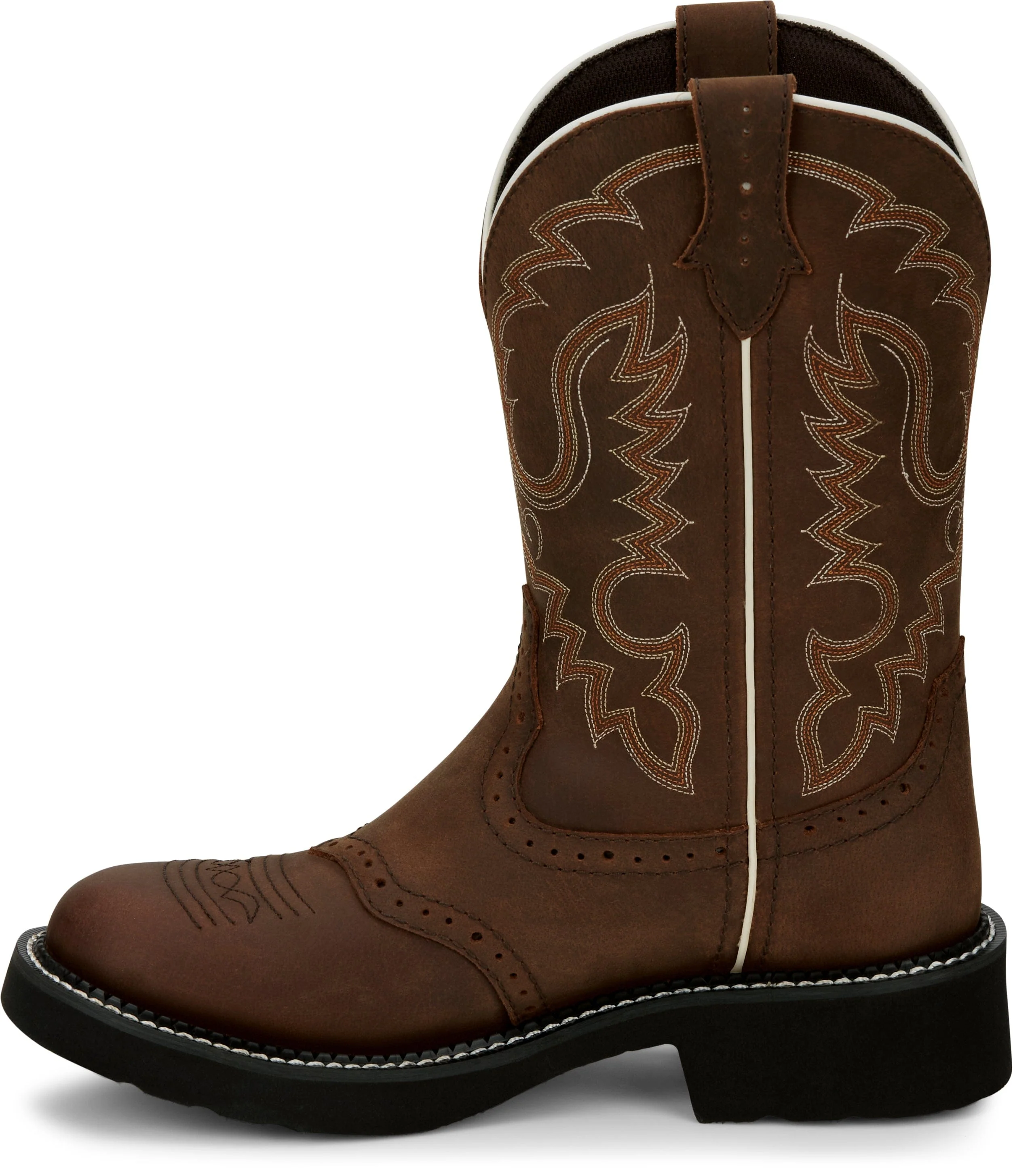 Justin Women's Gypsy Inji Aged Bark Traditional Cowgirl Boots GY9909 - Image 4