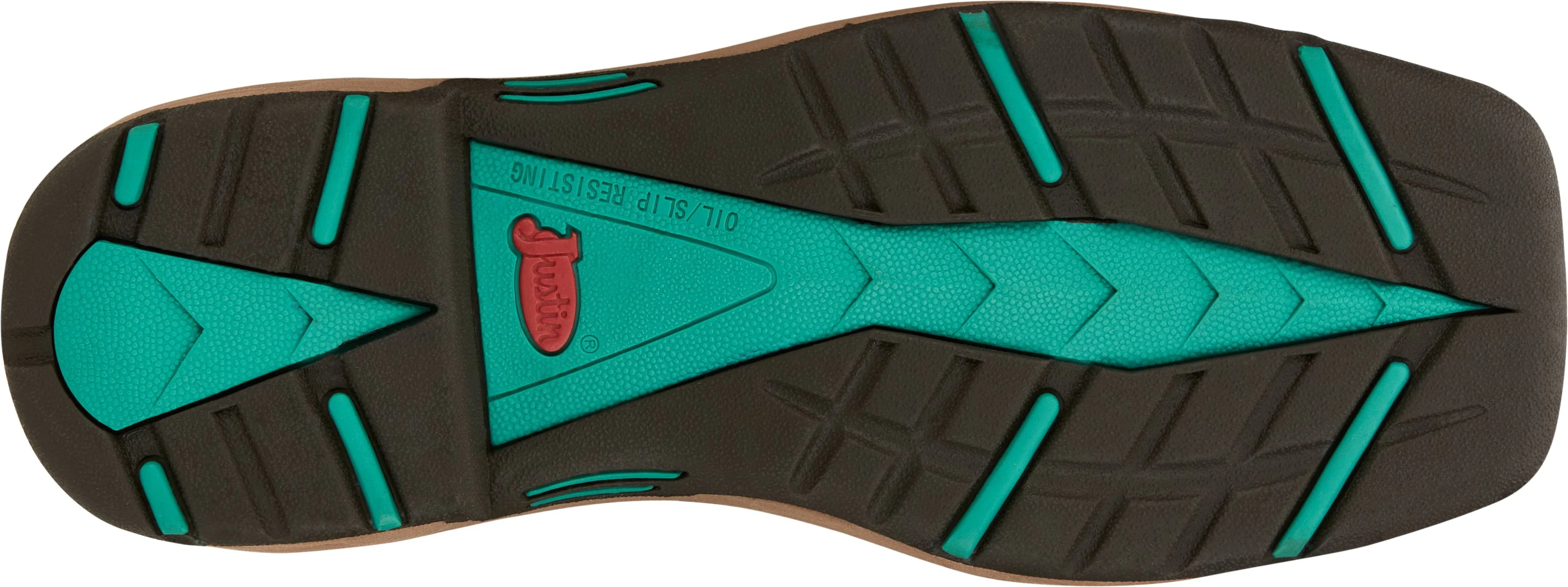 Justin Women's Rush Cedar Brown Waterproof Composite Toe Work Boots SE4360 - Image 8