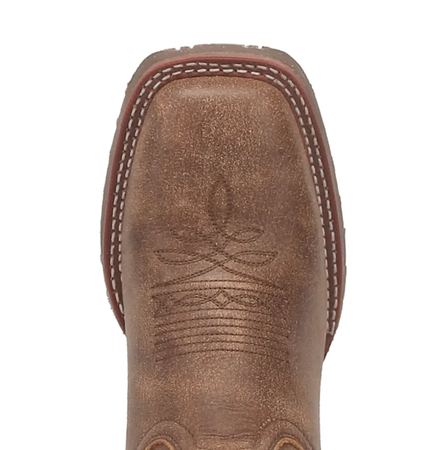 Laredo Men's Martin Tan Leather Cowboy Boots 7952 - Image 4