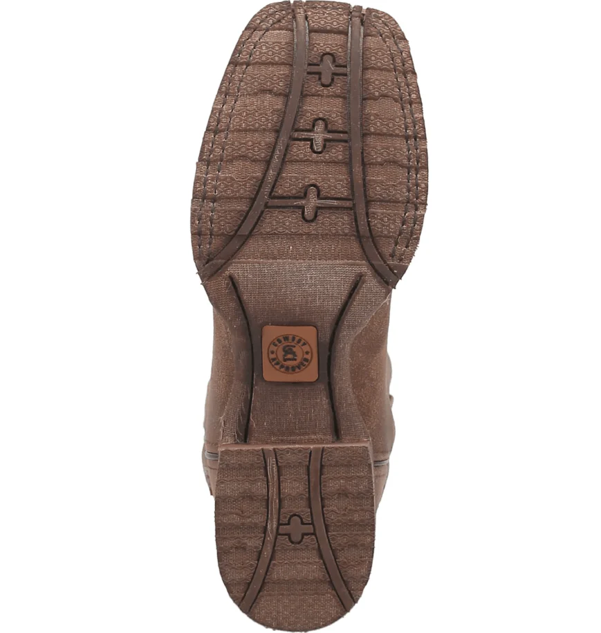 Laredo Men's Martin Tan Leather Cowboy Boots 7952 - Image 7