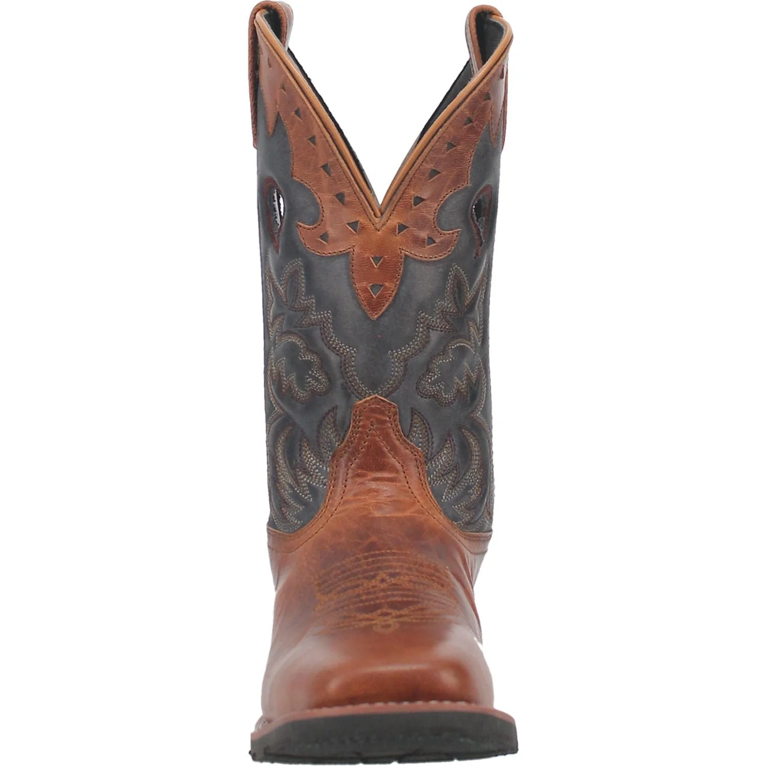 Laredo Men's Ross Tan Leather Cowboy Boots 7948 - Image 3