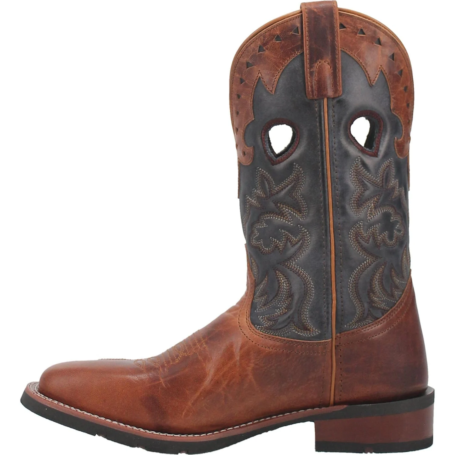 Laredo Men's Ross Tan Leather Cowboy Boots 7948 - Image 5