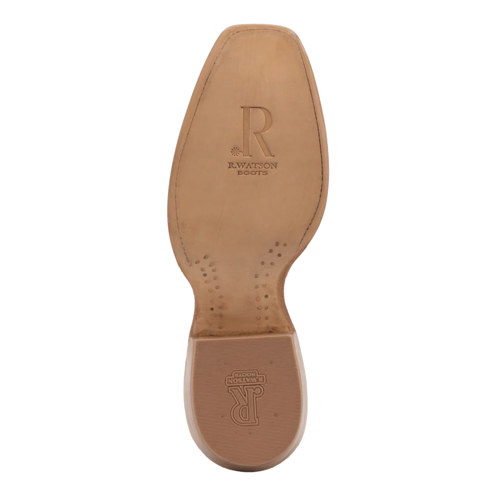 R. Watson Women's Black Rough Out Western Boots RWL8400-1 - Image 7