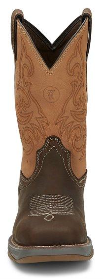 Tony Lama Men's 3R Junction Dusty Brown Steel Toe Work Boots RR3350 - Image 5