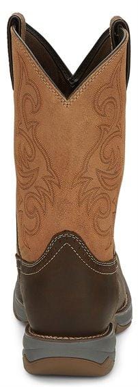 Tony Lama Men's 3R Junction Dusty Brown Steel Toe Work Boots RR3350 - Image 6