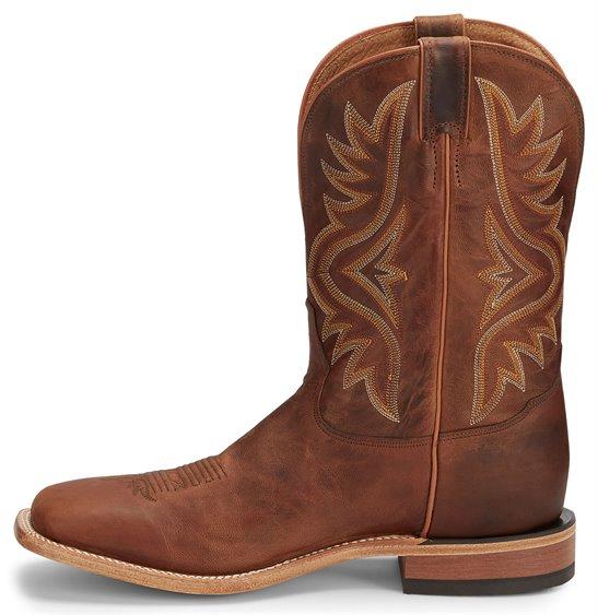 Tony Lama Men's Avett Honey Brown Americana Western Boots 7956 - Image 3