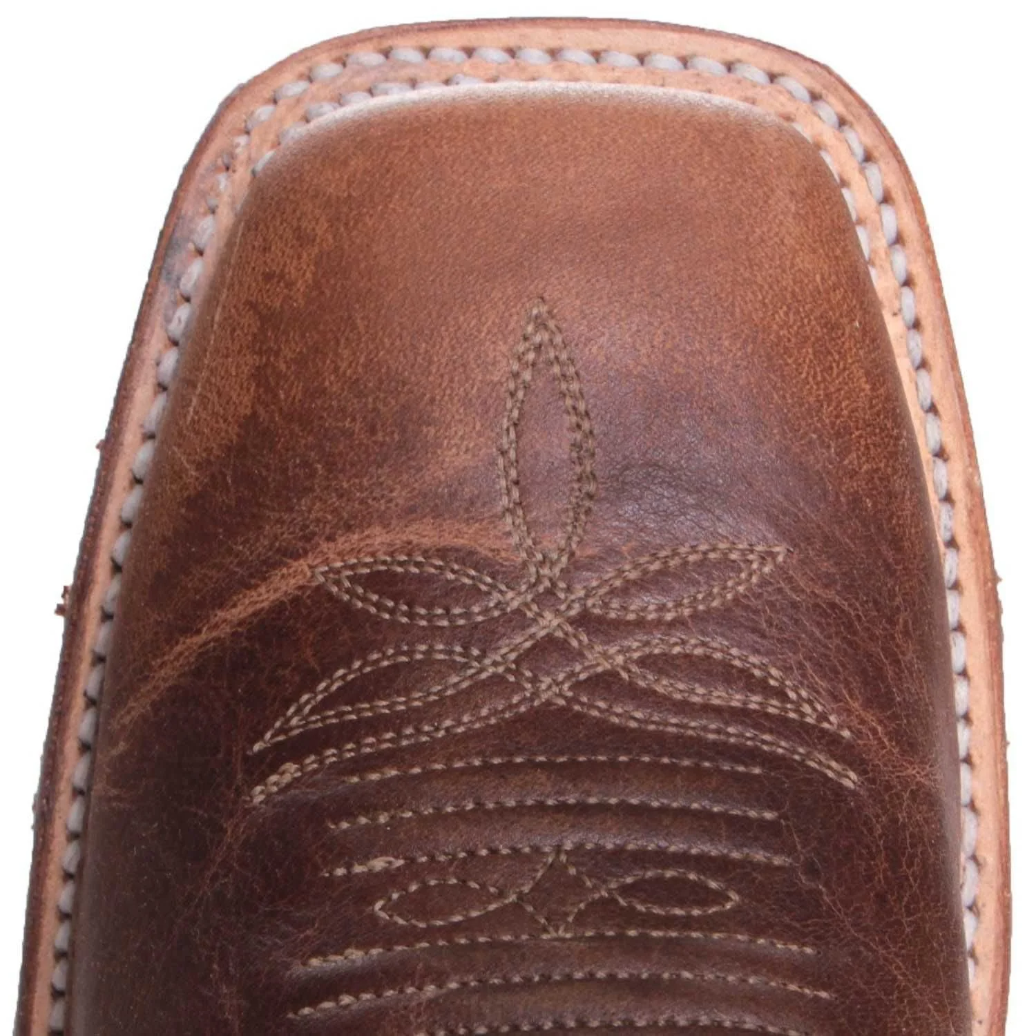 Tony Lama Women's Jemma Blonde/Tan and Turquoise Western Boots XT5151L - Image 3